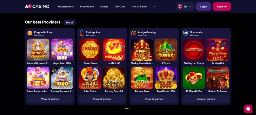NV Casino Einzahlungsmethoden und Kassenbereich
